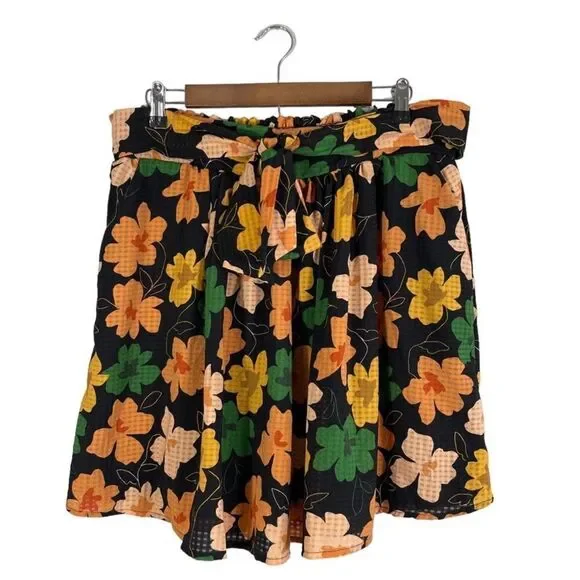 Who What Wear plus size floral skirt 2x 3x - Picture 6 of 6